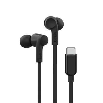 Belkin SoundForm Juhtmega Sisekõrvaklapid USB-C – Must