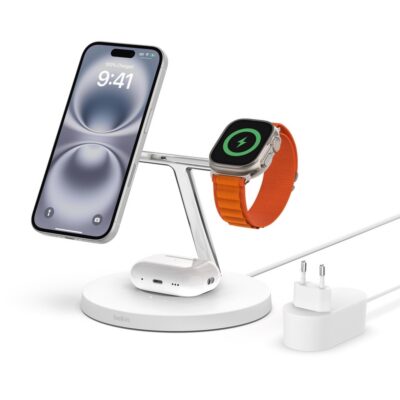 Belkin 3-in-1 MagSafe laadimisjaam  – Valge
