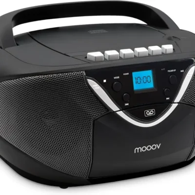 Metronic 477131 – CD / MP3 Kasseti Raadio AUX-iga, Must