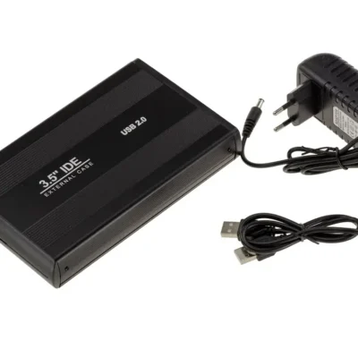 KALEA-INFORMATIQUE Väline USB Korpus Alumiinium, Must