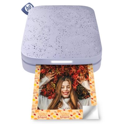 HP Sprocket 2×3″ kohene nutitelefoni fotoprinter – Lilla