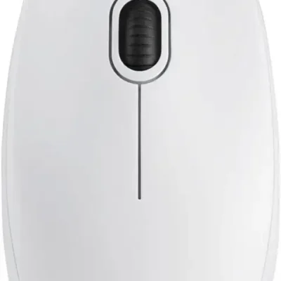 Logitech B100 juhtmega hiir – valge
