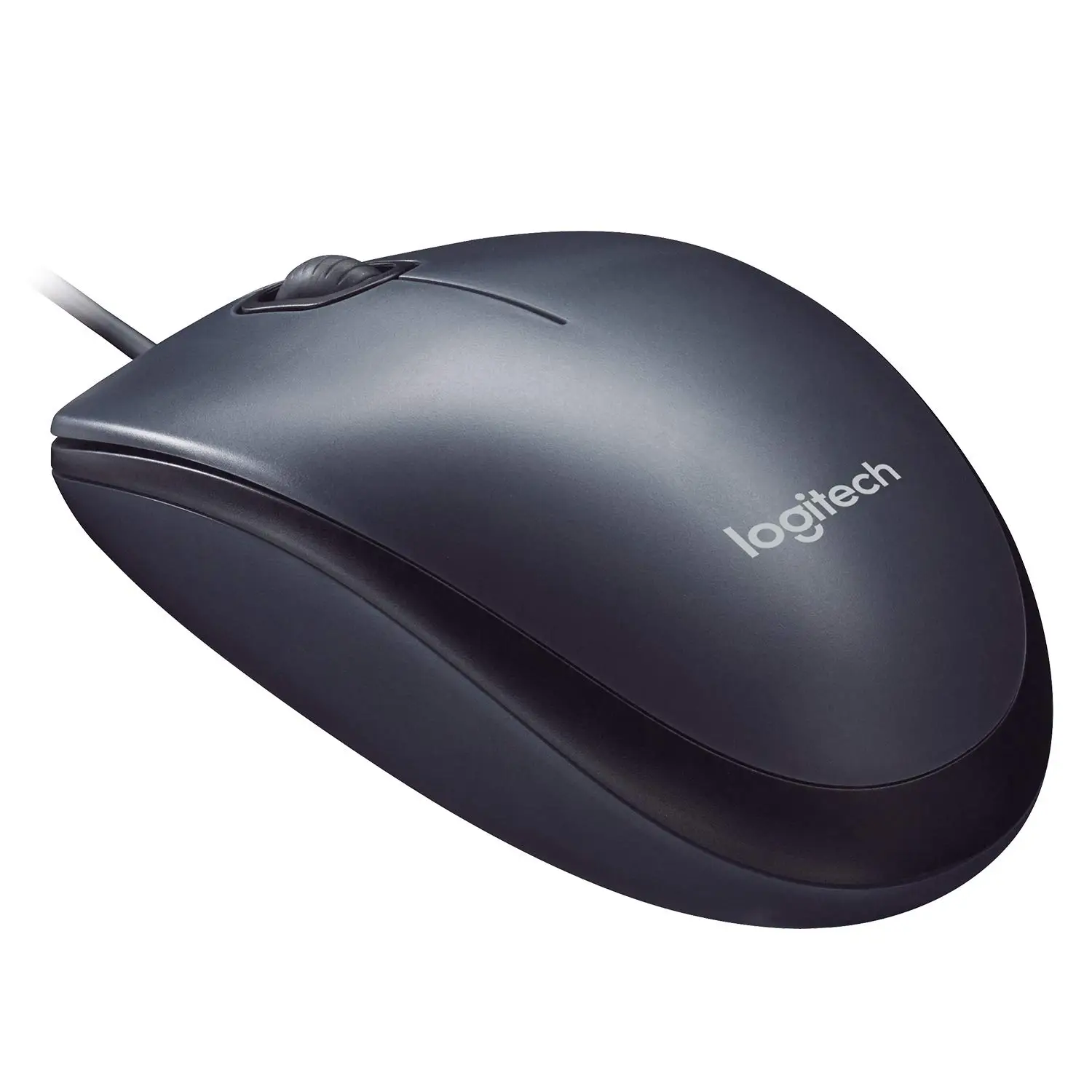 Logitech M90 USB Juhtmega Hiir - Must - Image 4