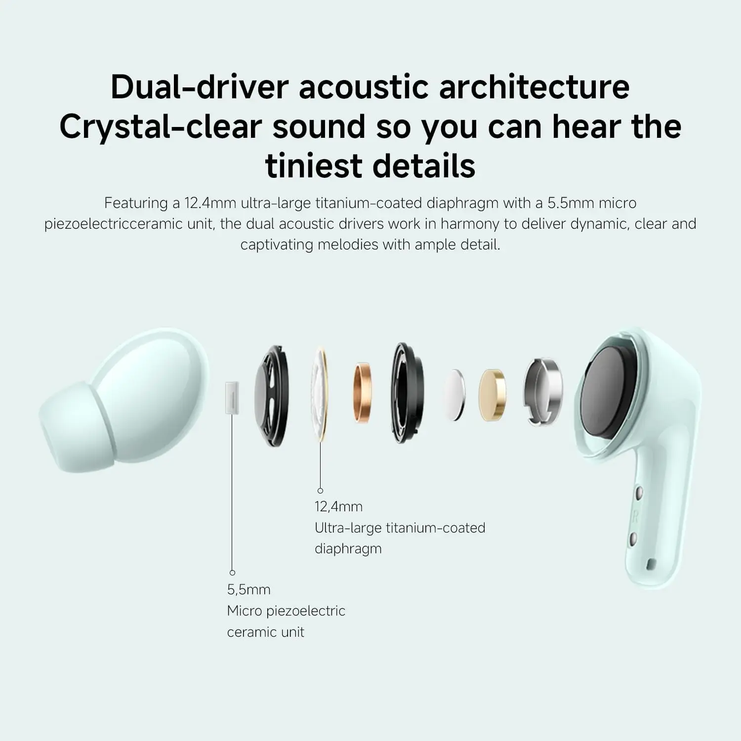 Redmi Buds 6 - Valge - Image 5