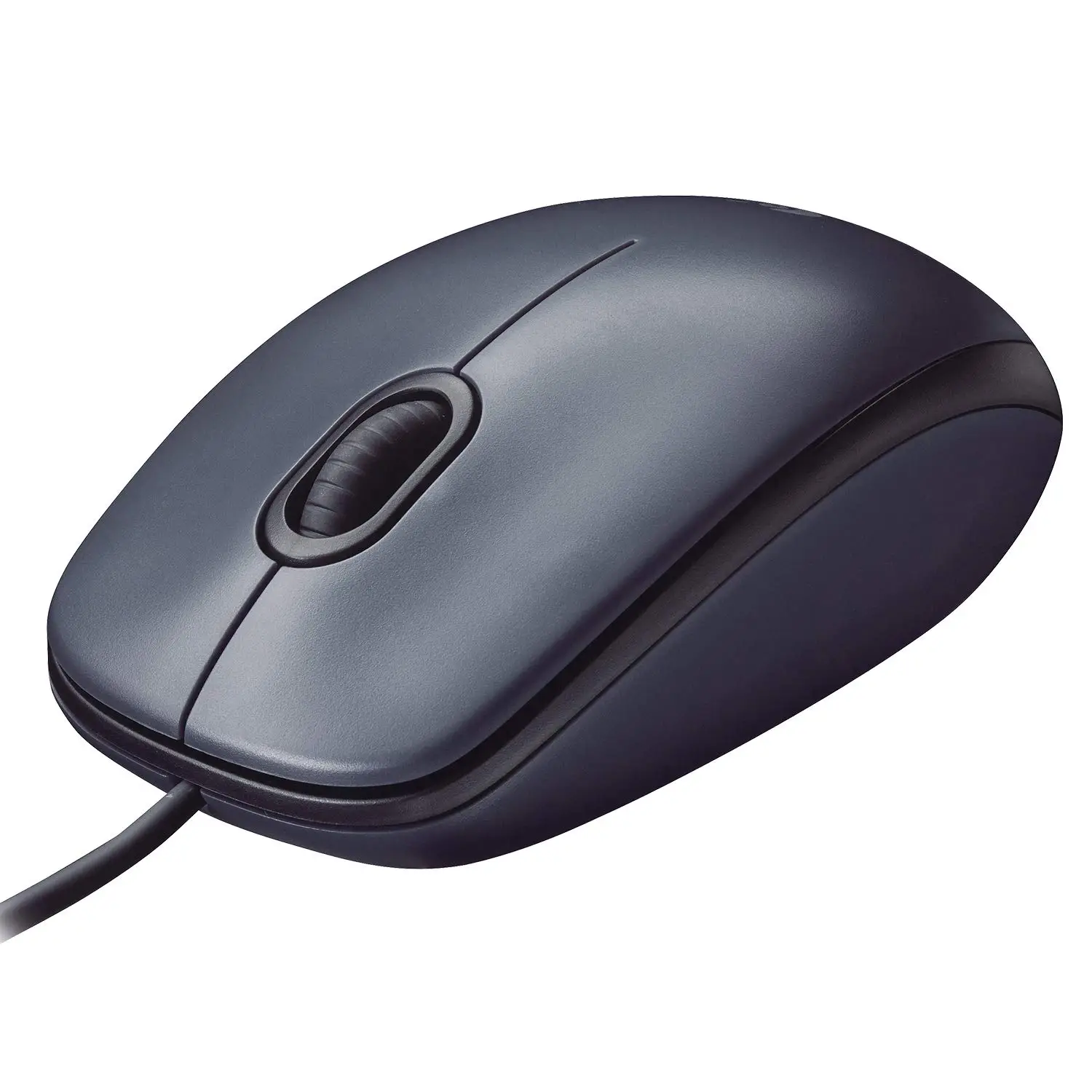 Logitech M90 USB Juhtmega Hiir - Must - Image 5