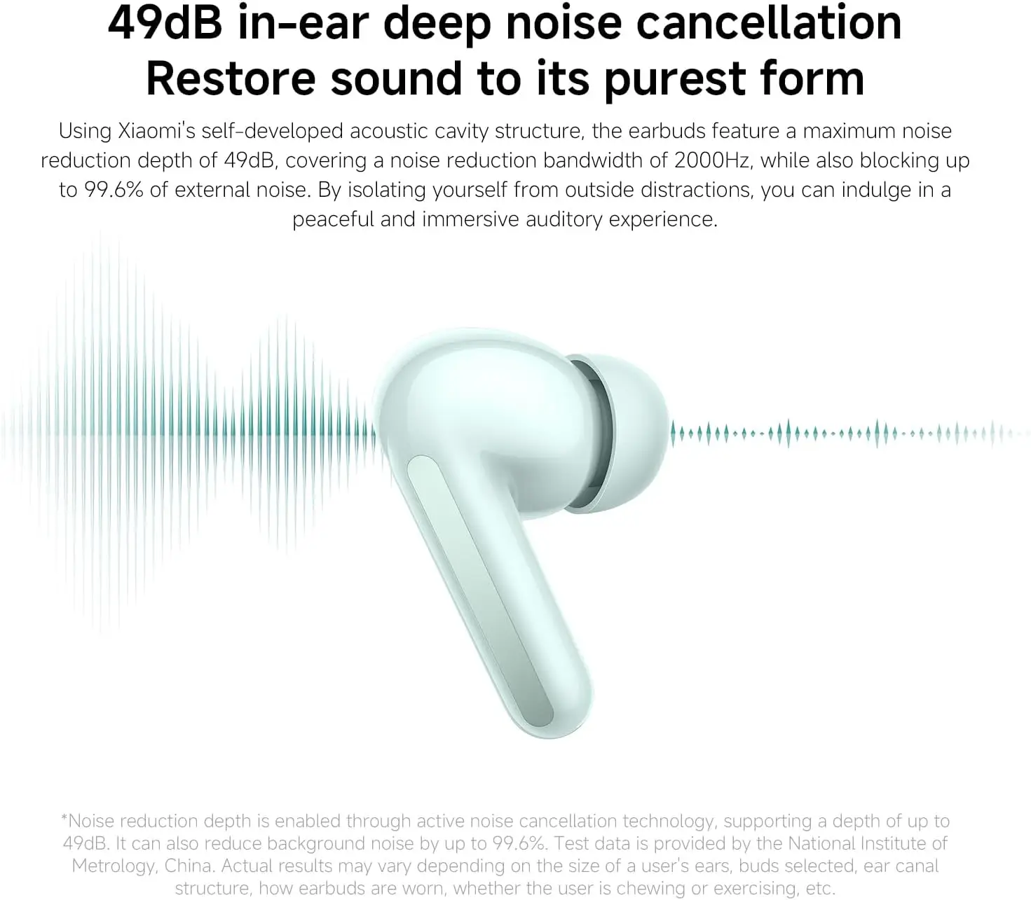 Redmi Buds 6 - Valge - Image 2