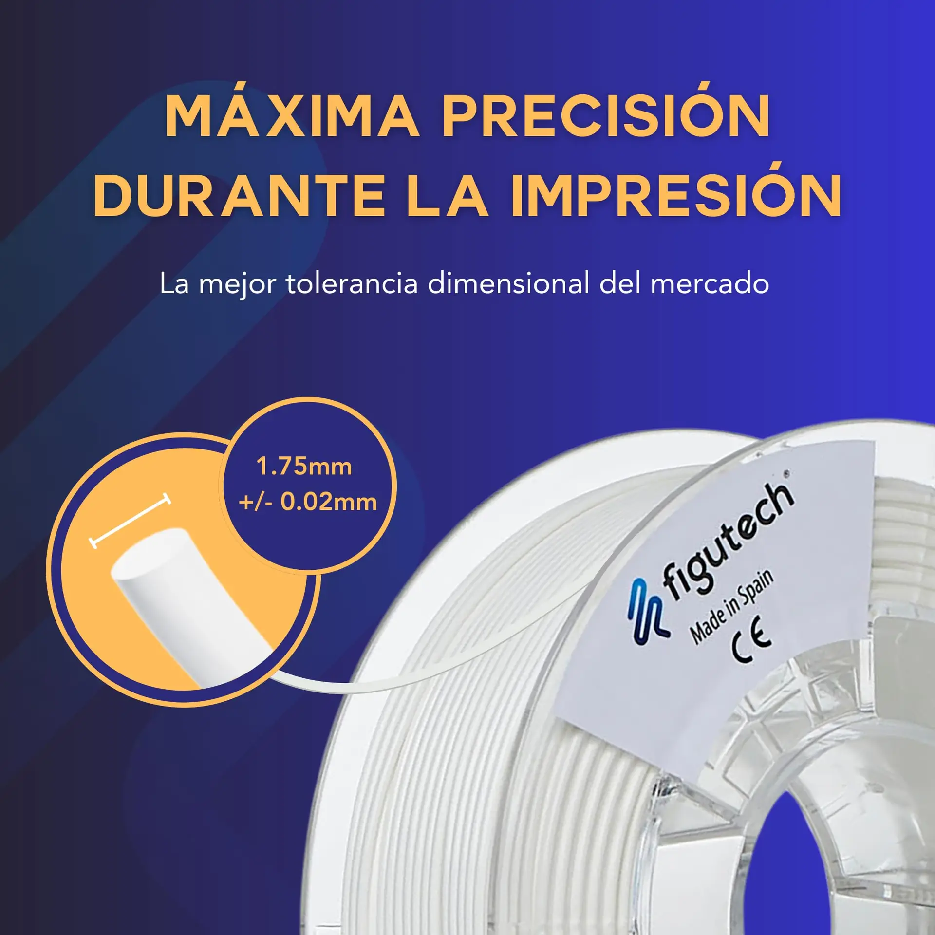 ONE PLA 3D-printeri filament (1,75 mm, 1 kg, pruun, täpsus +/- 0,02 mm) - Pilt 5