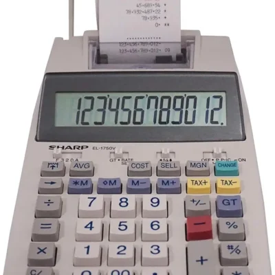 Sharp EL-1750V- Hall