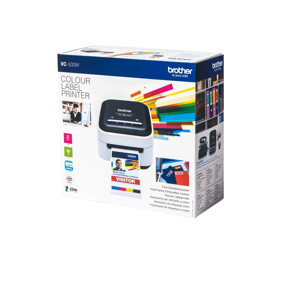 Brother VC-500WCR Etiketiprinter - Image 2
