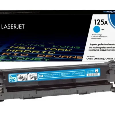 HP 125A Originaal LaserJet Tooner, CB541A – Tsüaan