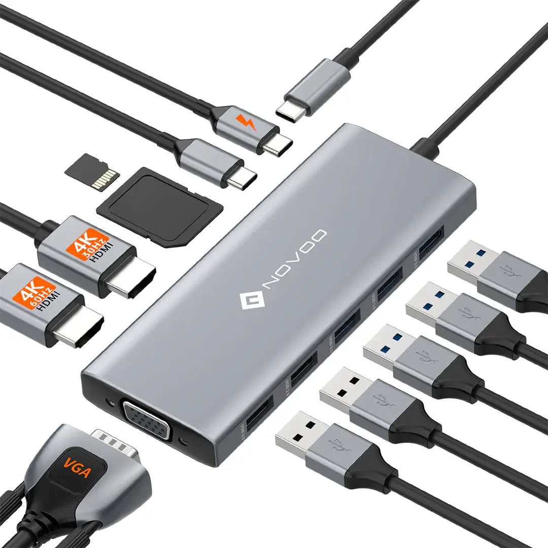 Novoo USB-C HUB RM12A