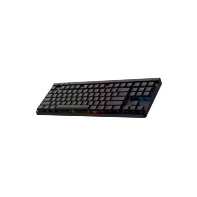 Logitech G G515 LIGHTSPEED TKL Juhtmevaba Klaviatuur (FRA) (Sinine | Lineaarne) – Must