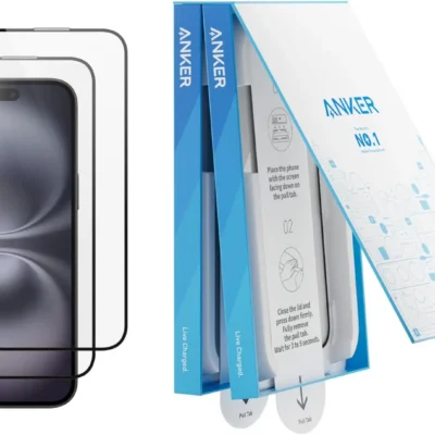 iPhone 16 kaitseklaas. 2-pakk. Anker