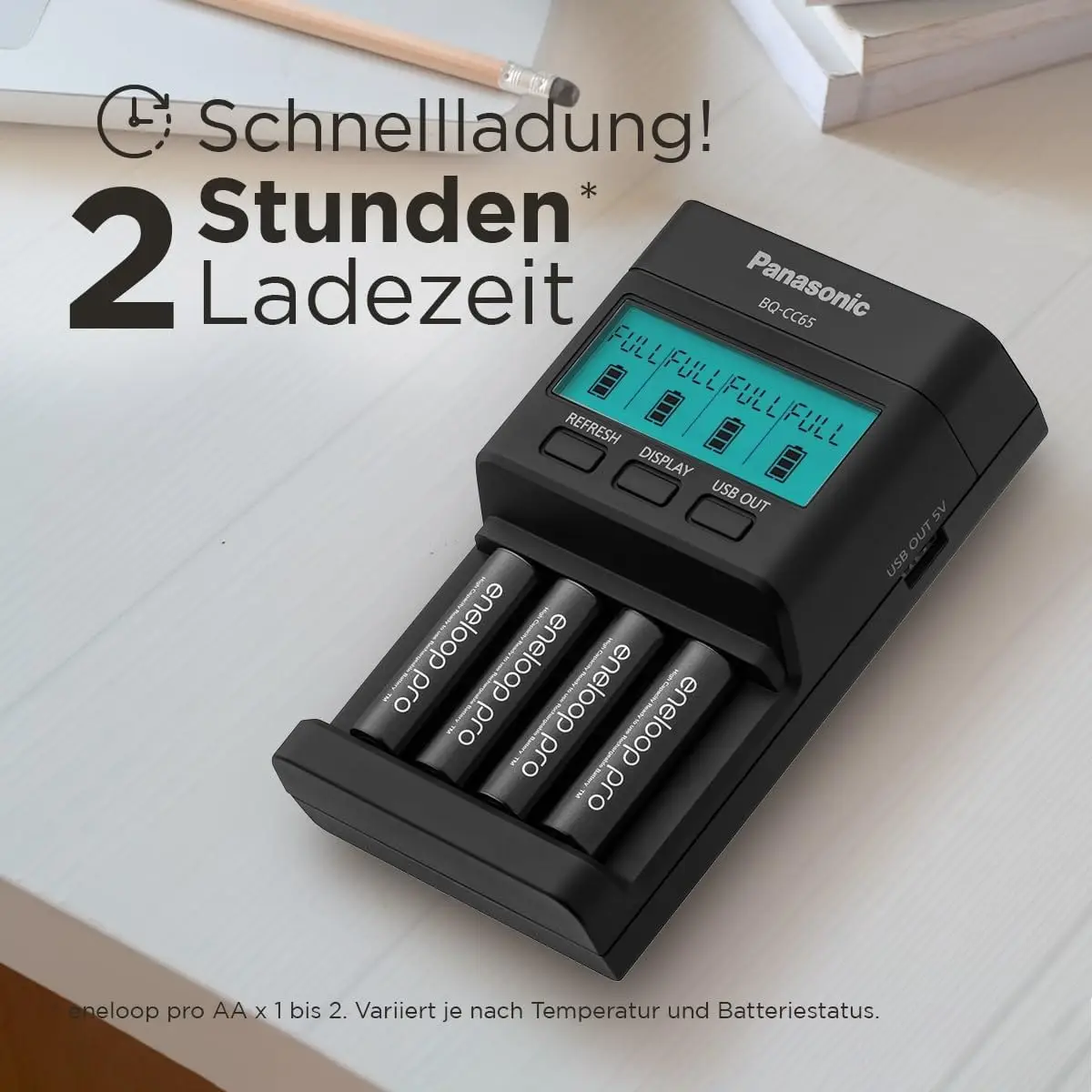 Panasonic eneloop Pro Laadija USB - Image 4