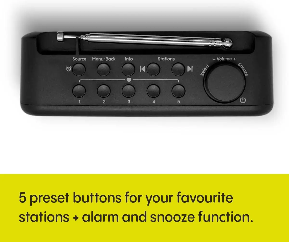 Pure Elan One 2 raadio- Must - Image 3