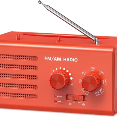 Transistorraadio AM/FM – Punane