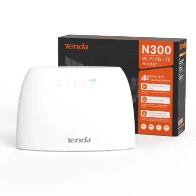 Tenda 4G03 4G LTE ruuter- Valge