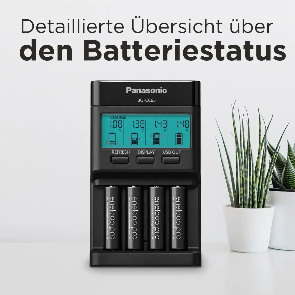 Panasonic eneloop Pro Laadija USB - Image 3