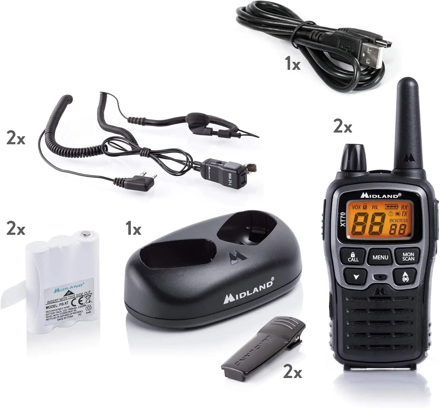 Midland XT70 Raadiosaatjad - Image 3