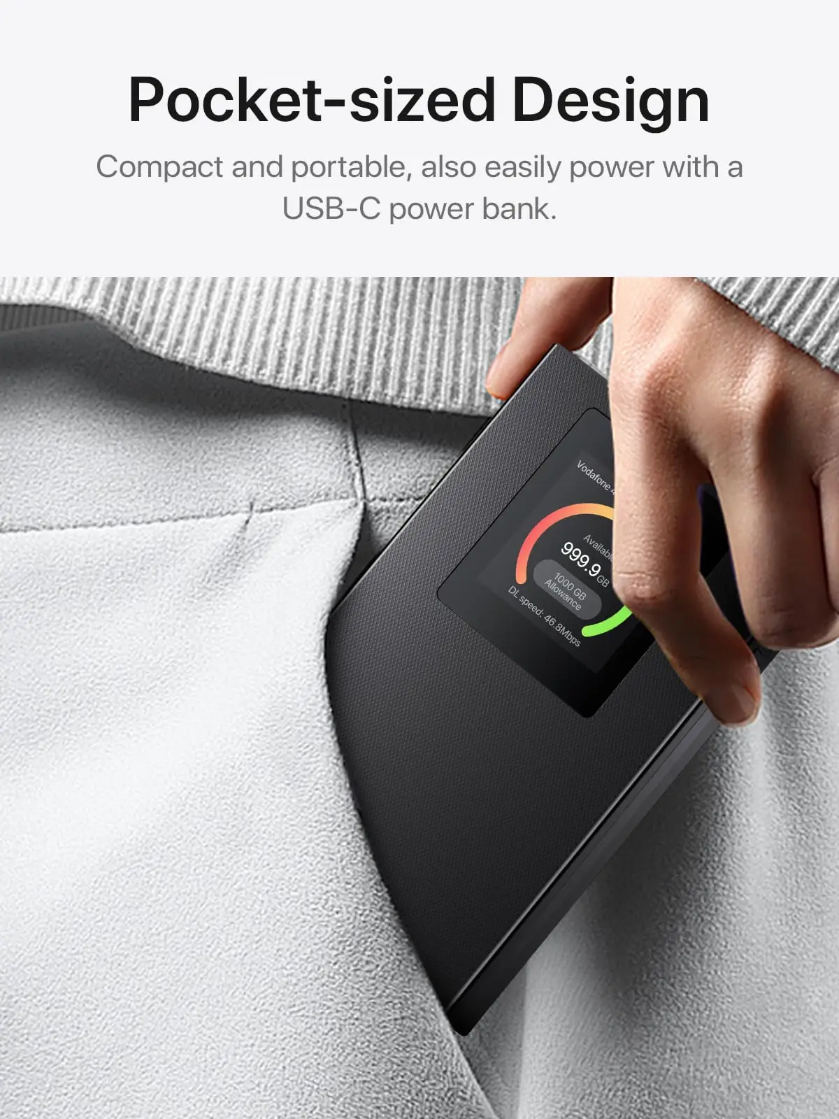 Mobiilne WiFi Ruuter Tenda LCD Ekraaniga - Image 5