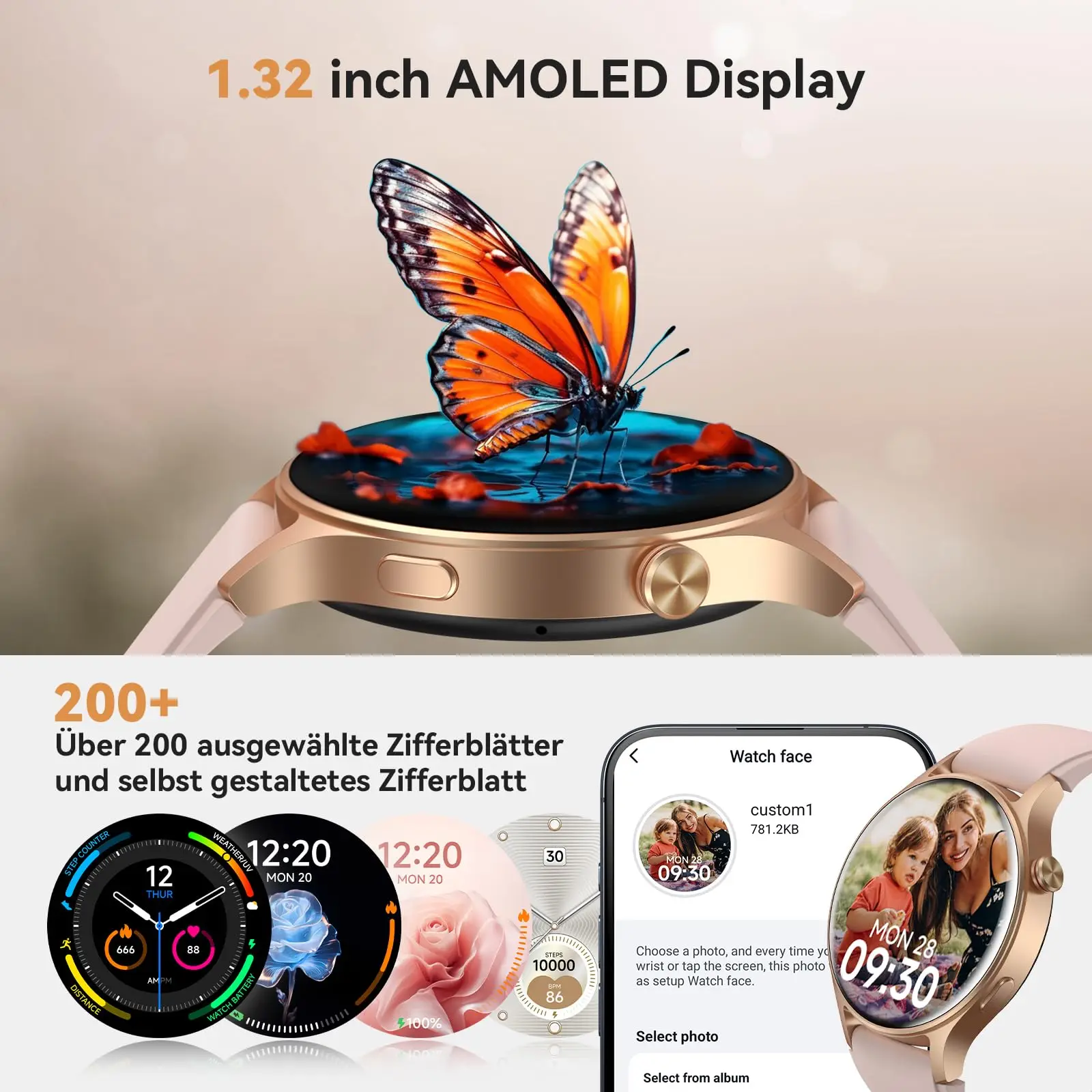 Naiste nutikell Telefonifunktsiooniga - Image 3