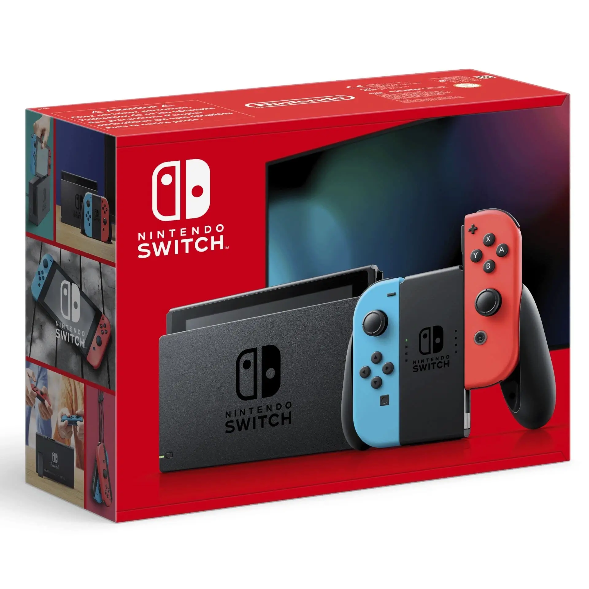 Nintendo Switch konsool Neon-Punane/Neon-Sinine