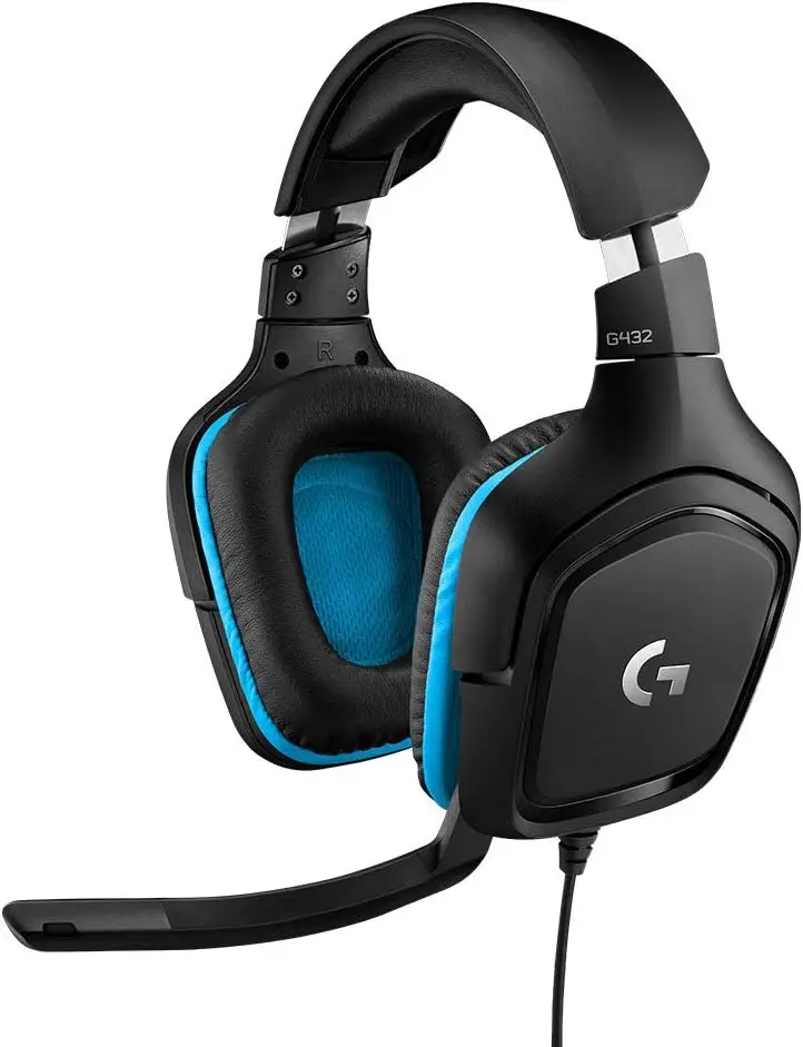 Logitech G432 Mänguri Peakomplekt- Must