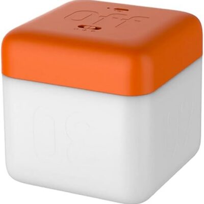 Flip Cube Taimeriga Öölamp – Oranž