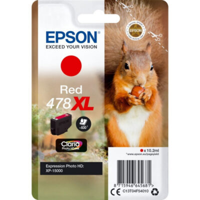 Epson 478XL Tindikassett – Punane