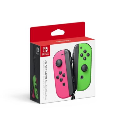 Nintendo Switch Joy-Con Pultide Paar – Neoonroheline/Neoonroosa