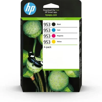 HP 953 4-Pakk CMYK (Must, Tsüaan, Magenta, Kollane)