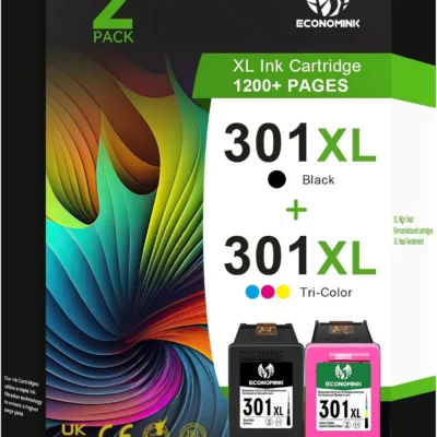 Economink 301XL Tindikassetid HP Printeritele – Must/Värviline