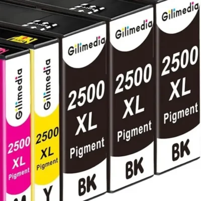 Gilimedia PGI-2500XL Canoni Printeritele (5-pakk) (ilma tsüaanita)