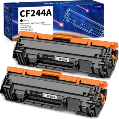 Skydo Must Toonerkassett 2-pakk