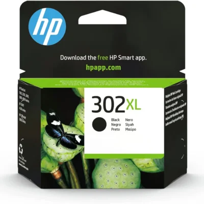 HP F6U68AE 302XL Tindikassett- Must