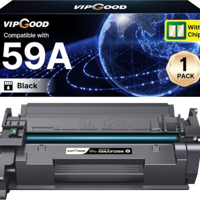 VIPGOOD 59A / CF259A / CF259X Toonerikassett – Must