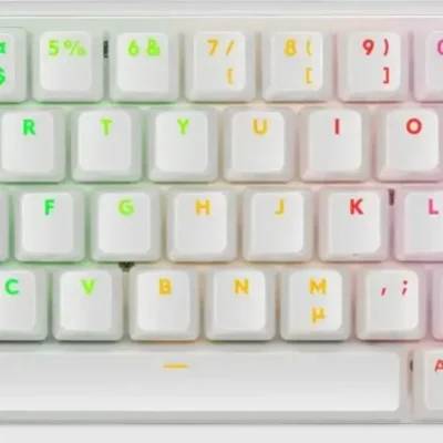 Logitech G PRO X 60 LIGHTSPEED Klaviatuur (Nordic QWERTY) – Valge