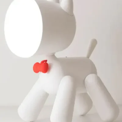 Waggy Kutsikas Öölamp – Valge