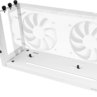 Mars Gaming MCA-GCV Vertikaalne Graafikakaardihoidja – Valge