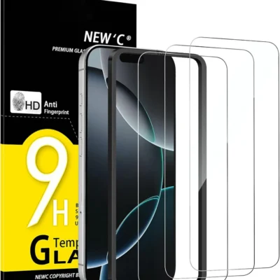 NEW’C kaheosaline kaitseklaaside komplekt iPhone 16 Pro Maxile (6,9″)