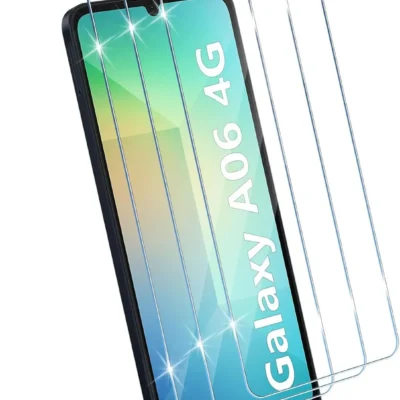 HidWee kolmeosaline kaitseklaaside komplekt Samsung Galaxy A06 4G ja A06S 4G mudelitele