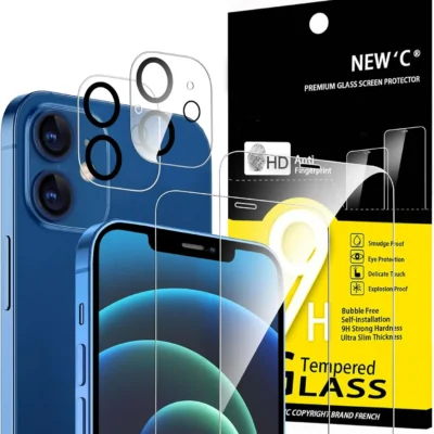 NEW’C 2+2 kaitseklaaside komplekt iPhone 12 Pro