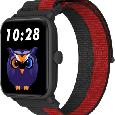 BIGGERFIVE Laste Nutikell – Must/Punane