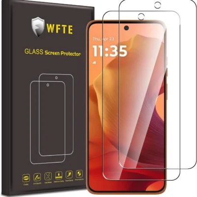 WFTE kaheosaline kaitseklaaside komplekt Motorola Moto G15 ja G15 Power