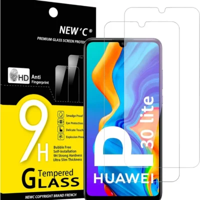 NEW’C kaheosaline kaitseklaaside komplekt Huawei P30 Lite’ile