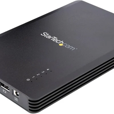 StarTech M2E4BTB3 – 4-pesaline NVMe M.2 SSD korpus Thunderbolt 3 liidesega- Must