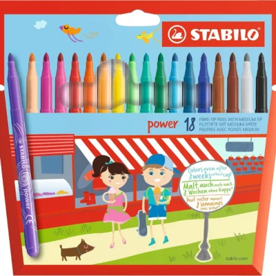 Stabilo Power markerid/vildikad (18tk)