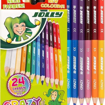 Jolly superstick 2-poolsed värvipliiatsid (12tk)