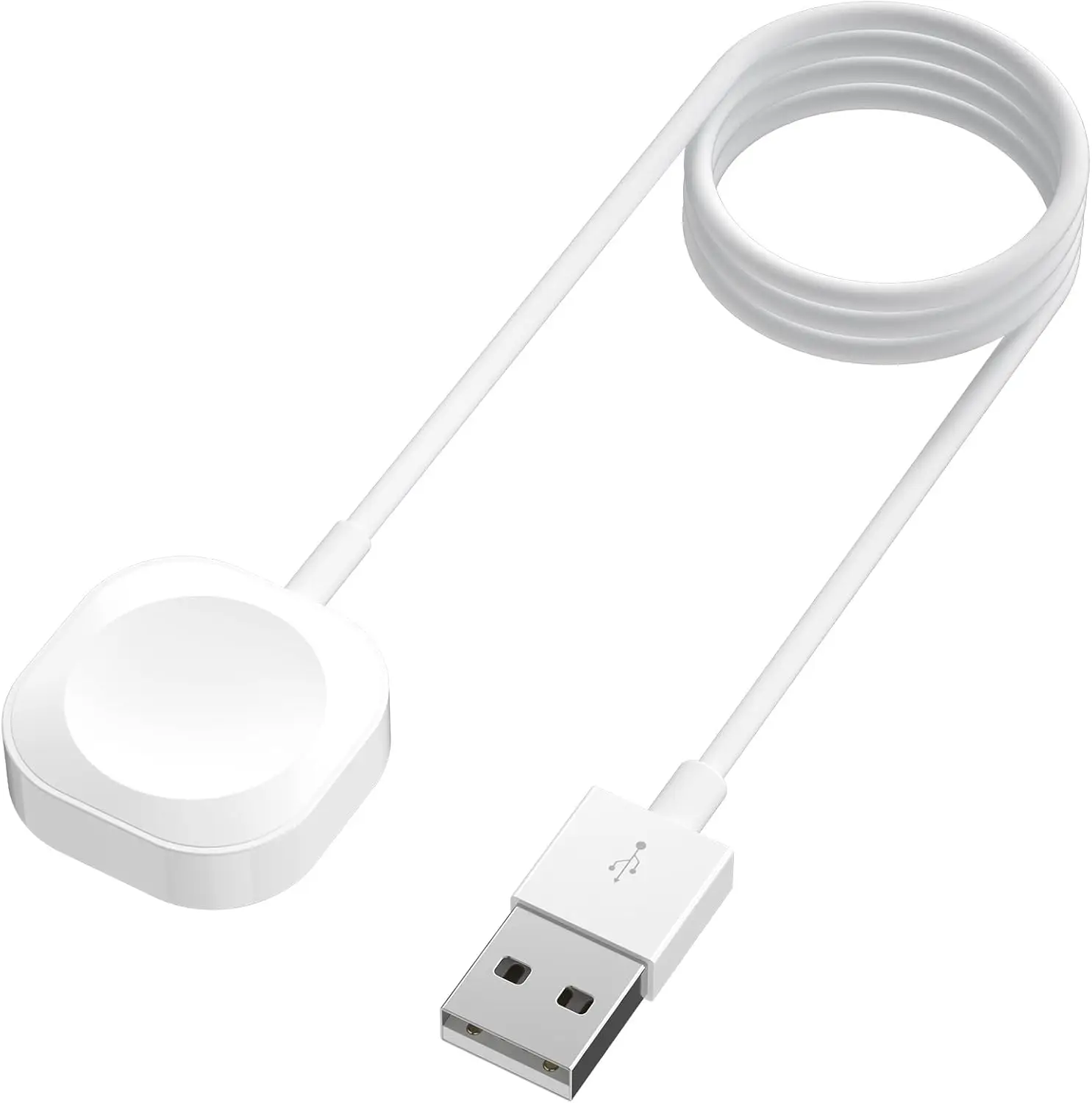 Apple Watchi magnetiline laadija (1 m) – Valge