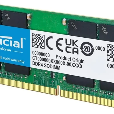 Crucial DDR4 RAM 8GB 2400MHz SODIMM CL17, Mälu sülearvutile
